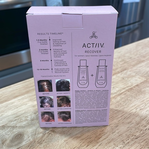 7oz ACTIIV ACT/IV Recover Thickening Shampoo and conditioner system for women - Picture 2 of 3